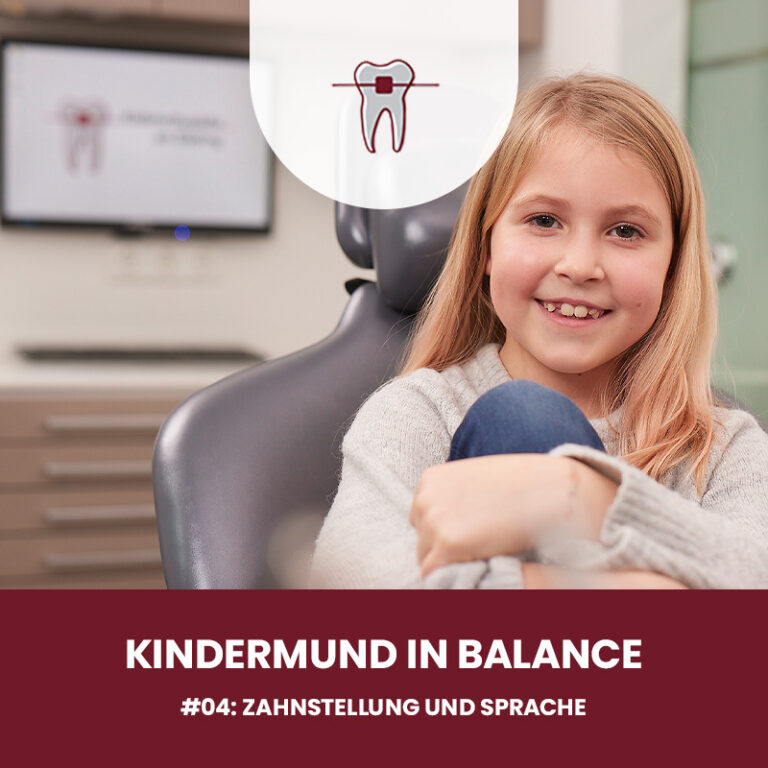 Mädchen, Behandlung in unserer KFO-Praxis, Zahnstellung und Sprache